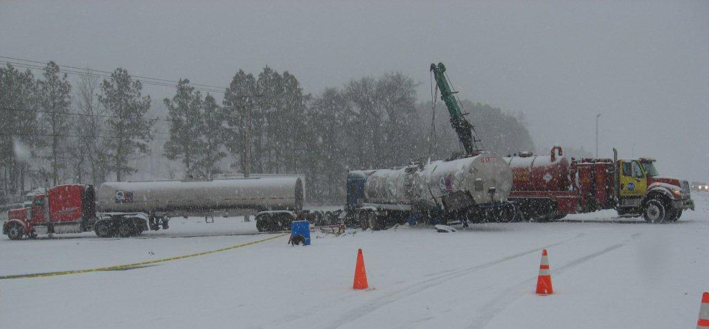 Industrial + Environmental Emergency Response Snow Spill 1