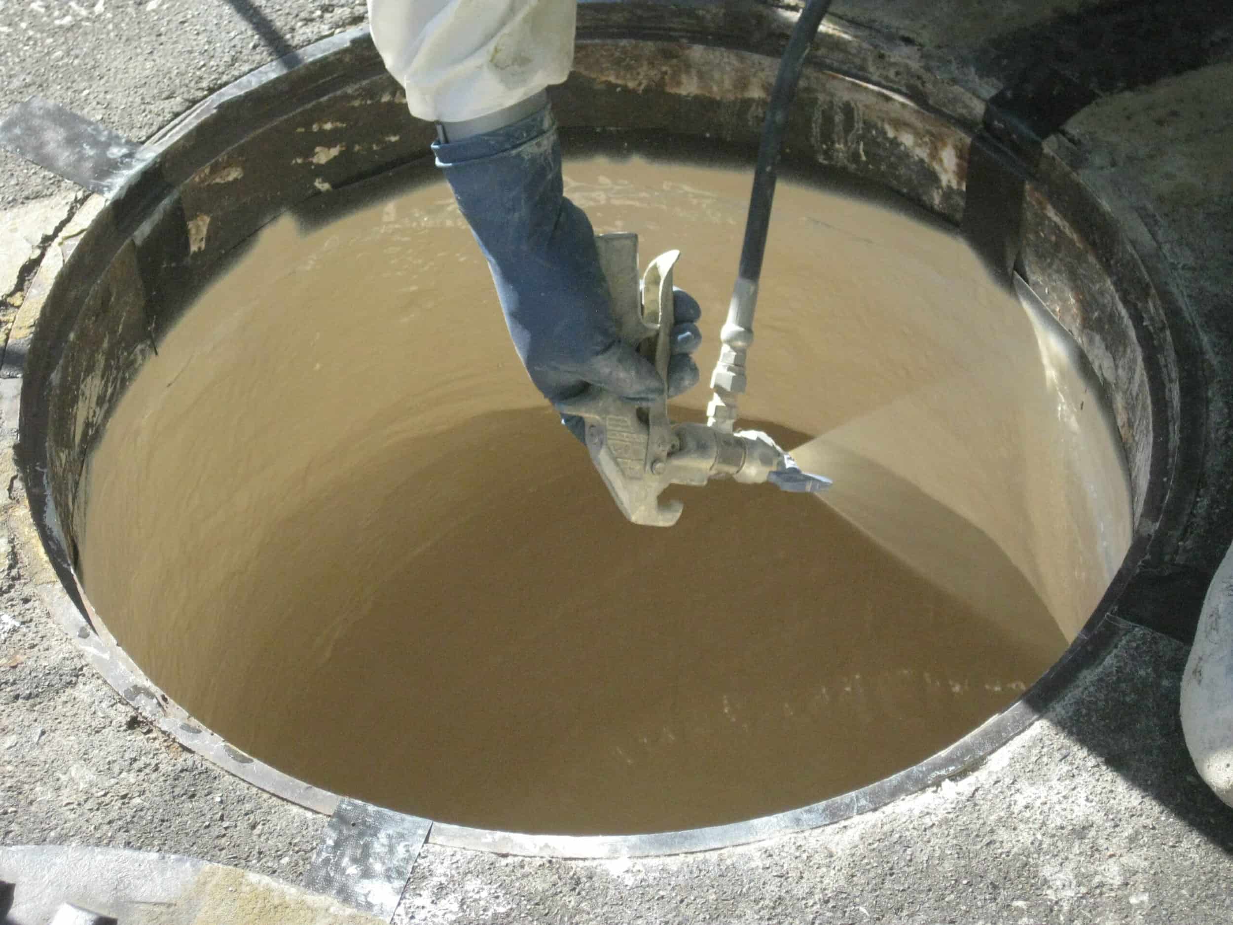 Underground Technology Manhole Painted scaled